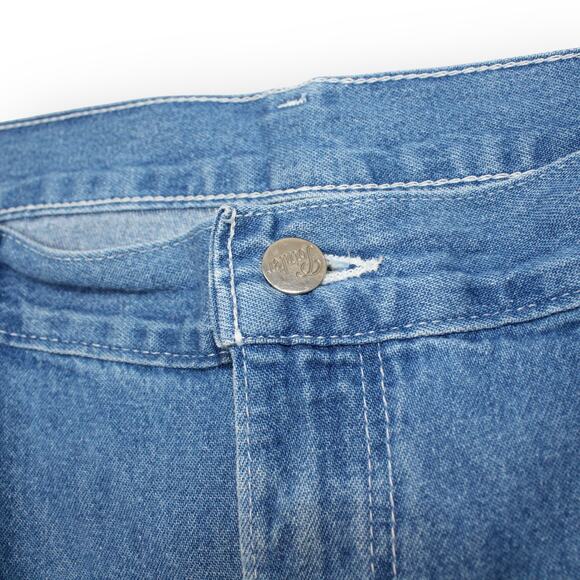 40 POINTER BRAND Denim Carpenter Shorts MadeInUSA Vintage - Picture 4 of 7